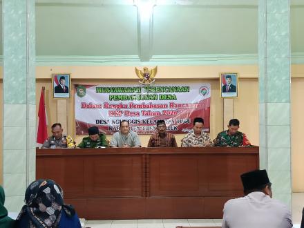 Musrenbang Desa Pembahasan Rancangan RKP Desa dan Daftar Usulan RKPDesa
